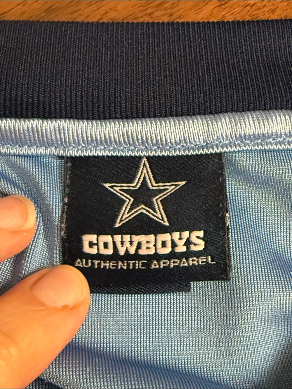 Dallas Cowboys #12 Blue Jersey Youth XL 16/18 NFL Football Game Day Fan Shirt - Picture 8 of 11